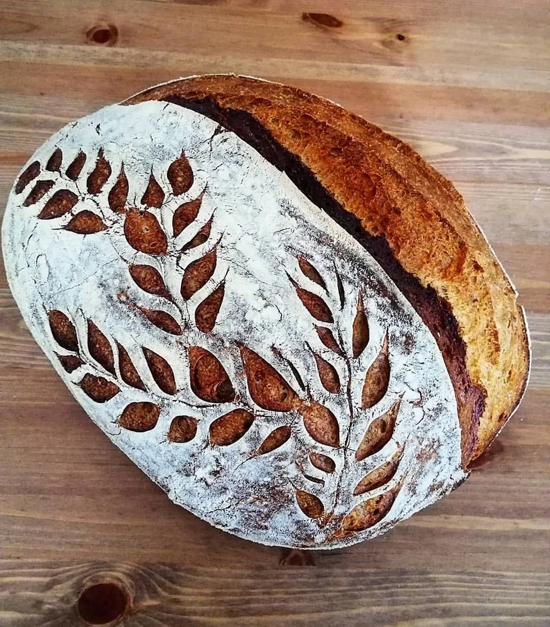 Красивый хлеб своими руками