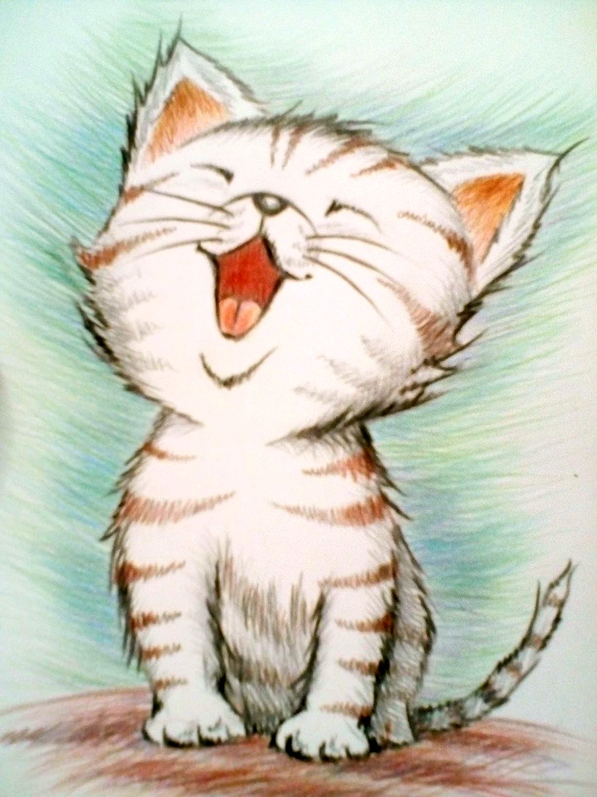 Нарисовать котенка