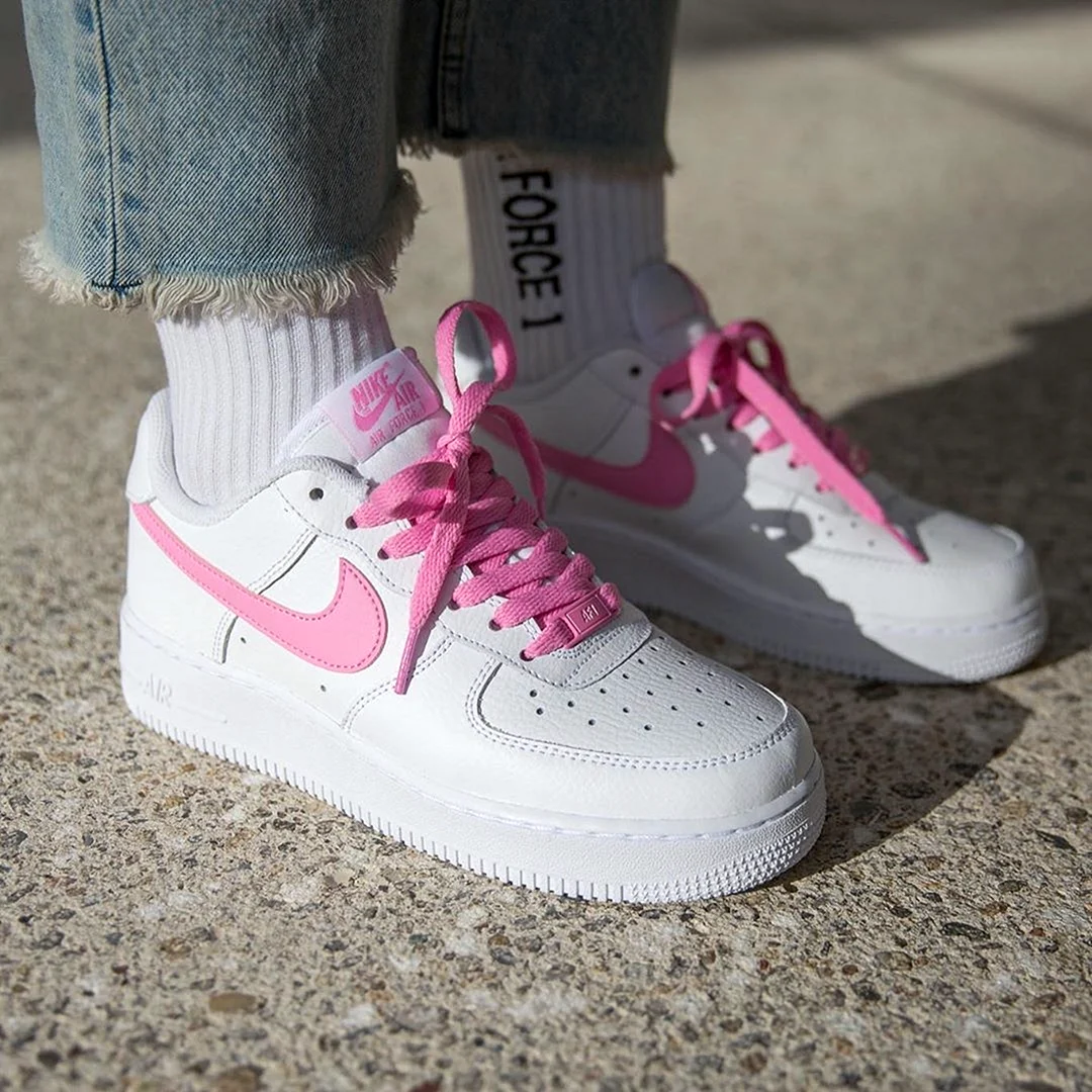 Nike Air Force 1 розовые