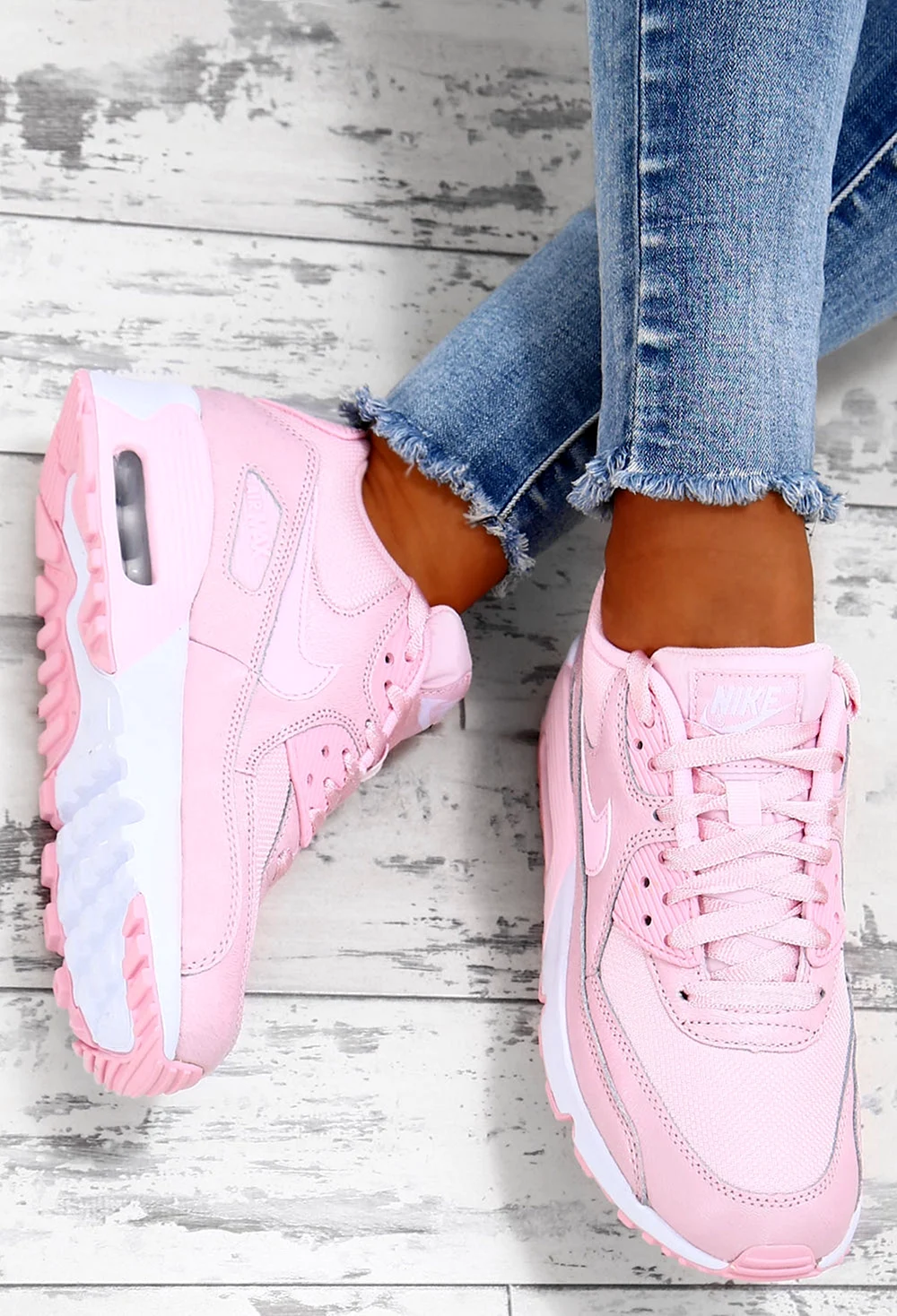 Nike Air Max 90 розовые женские