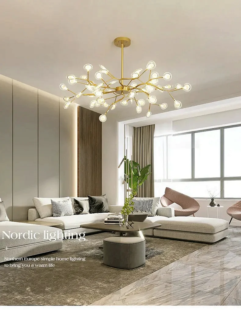 Nordic Firefly led люстра