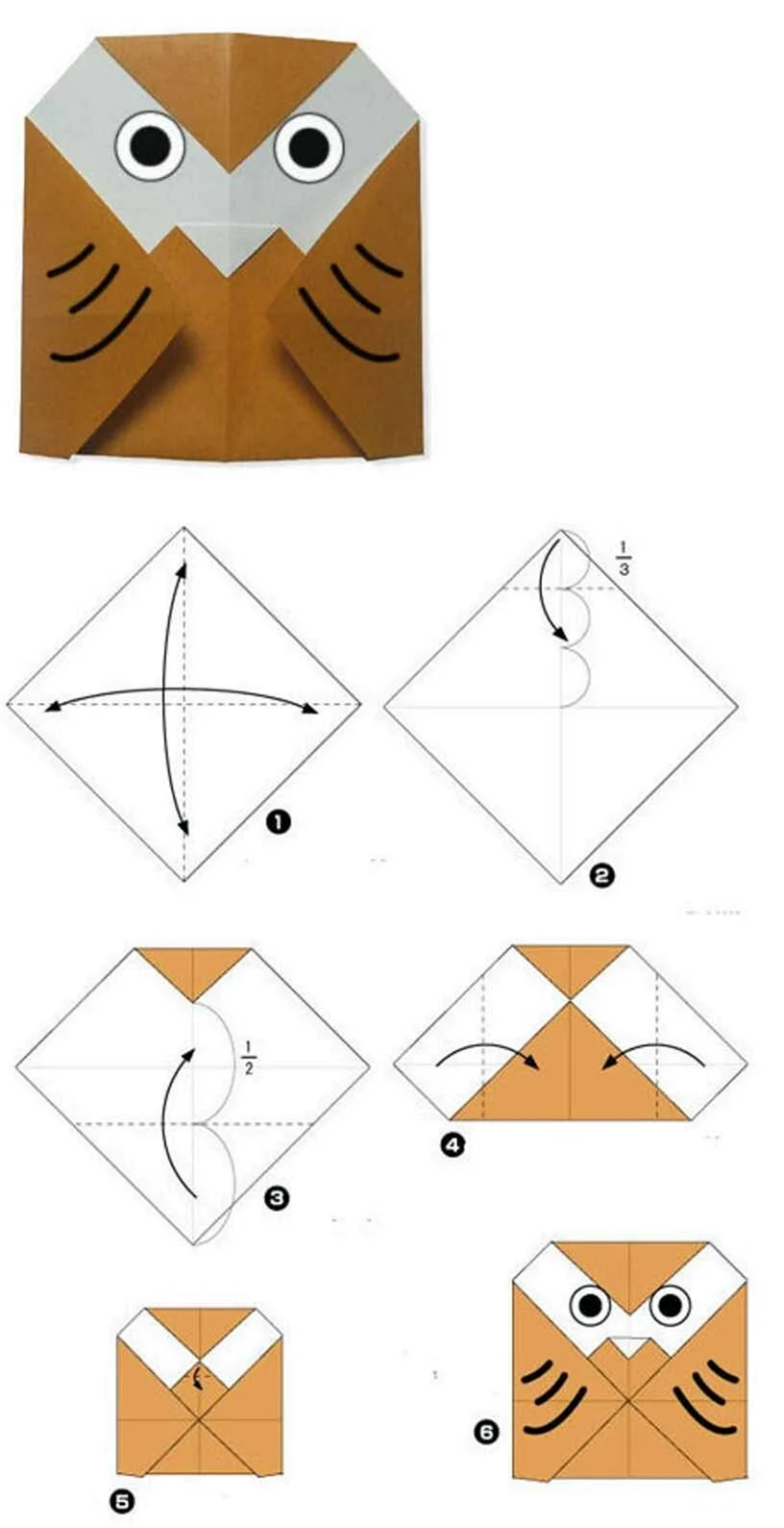 Оригами для детей: простые и интересные схемы для начинающих | Happy Child