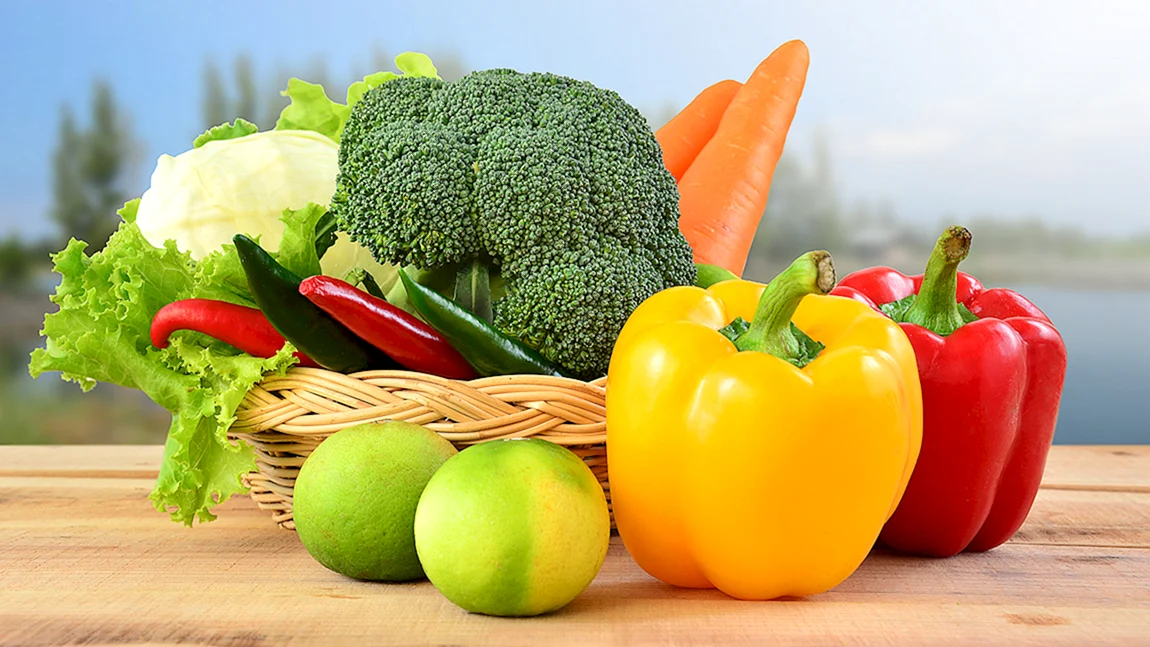 Яркие овощи