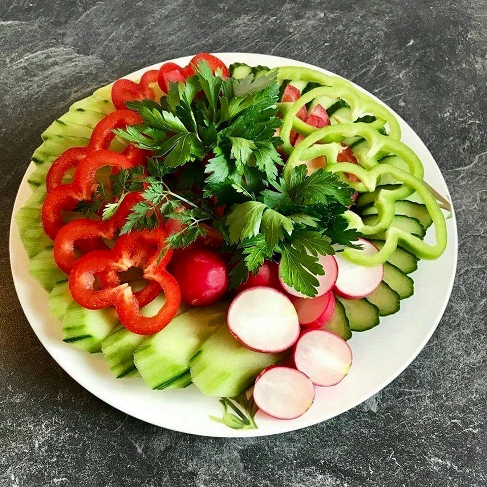 Овощные нарезки