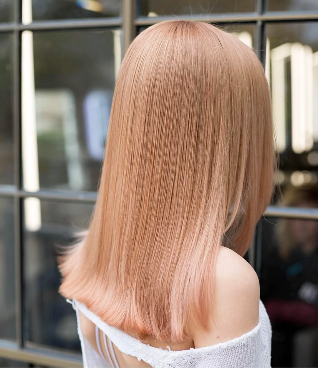 Персиковый блонд цвет волос