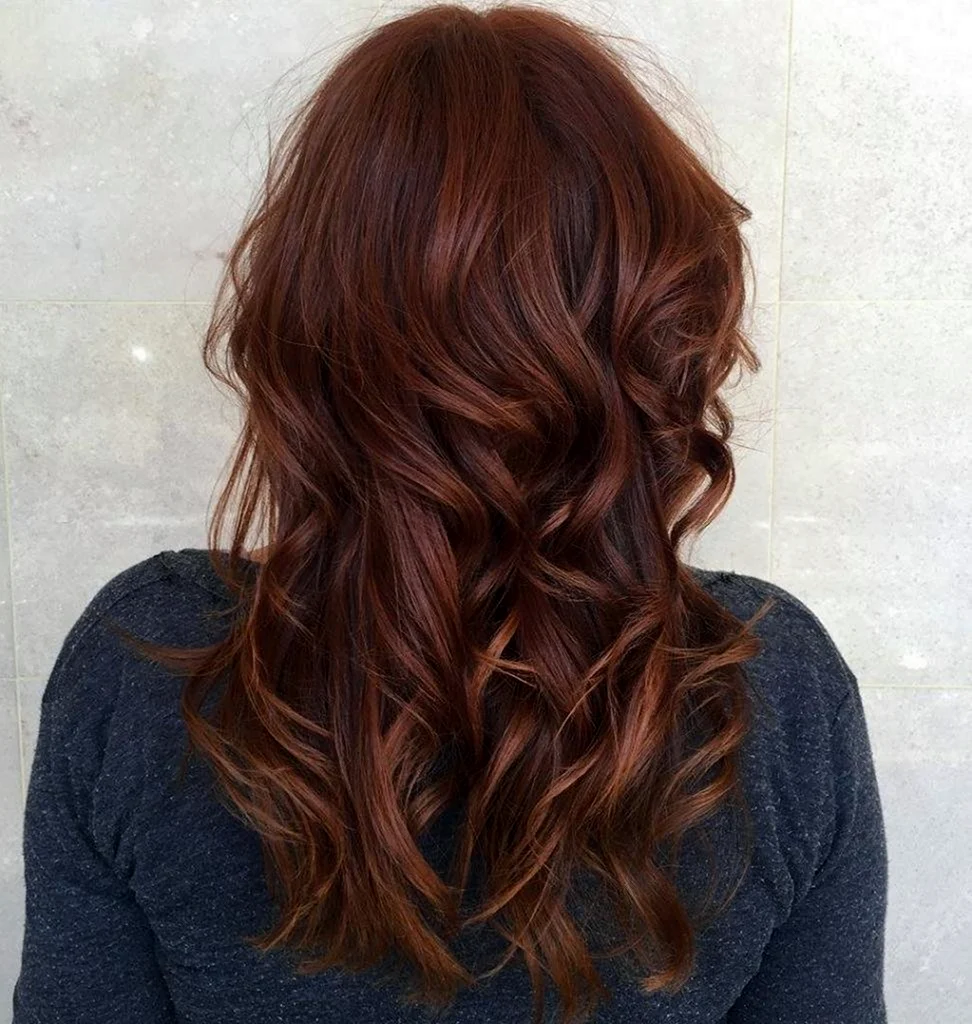 Reddish Brown hair Color