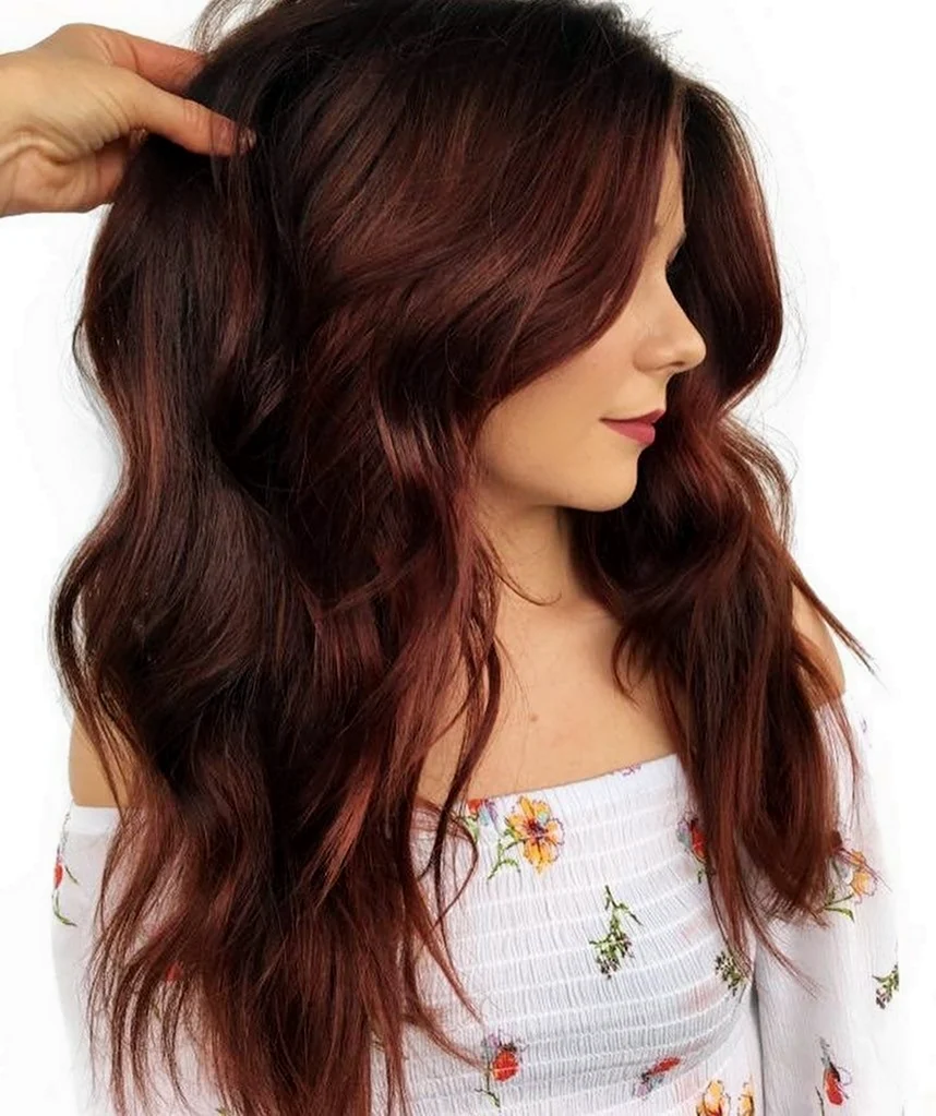 Reddish Brown hair Color