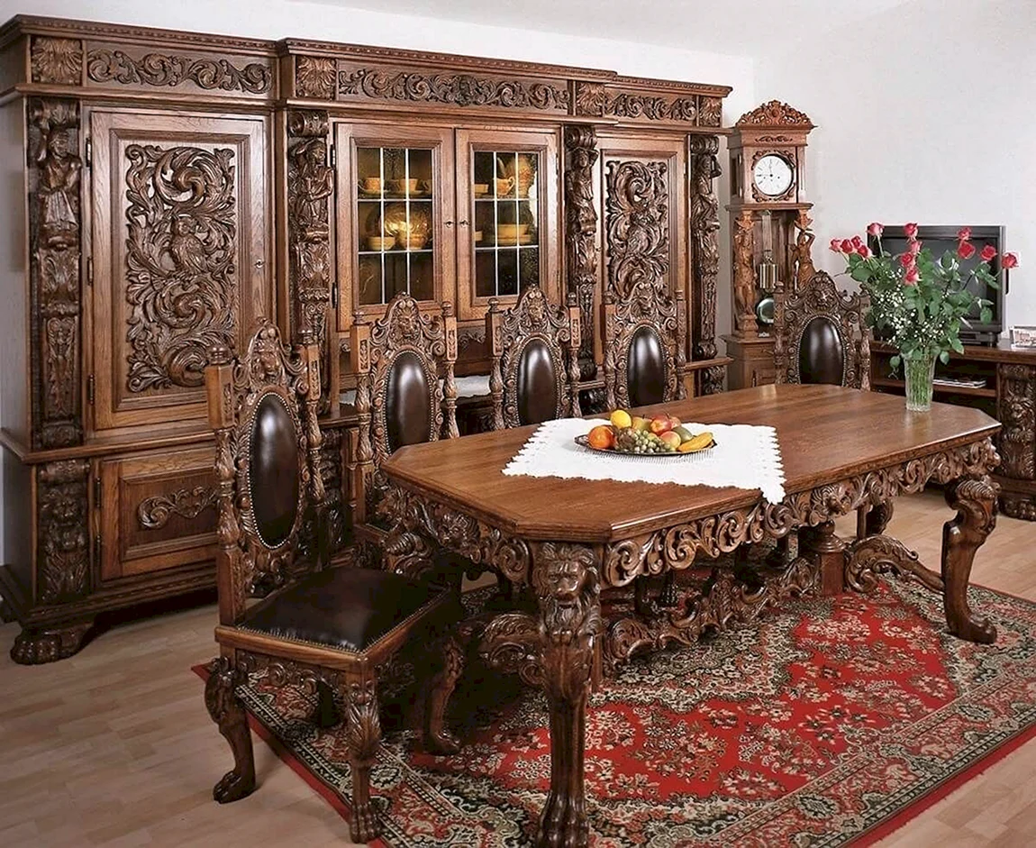 Резная мебель