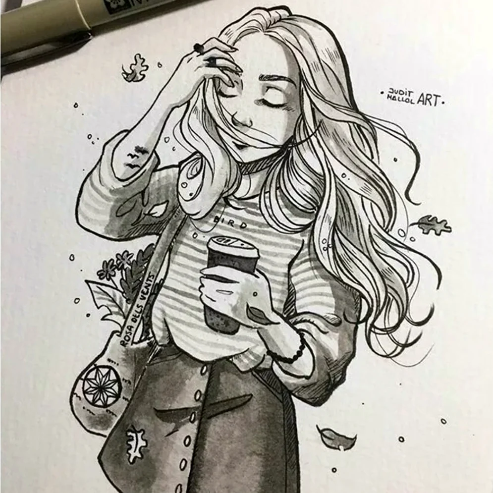 Рисунки для скетчбука