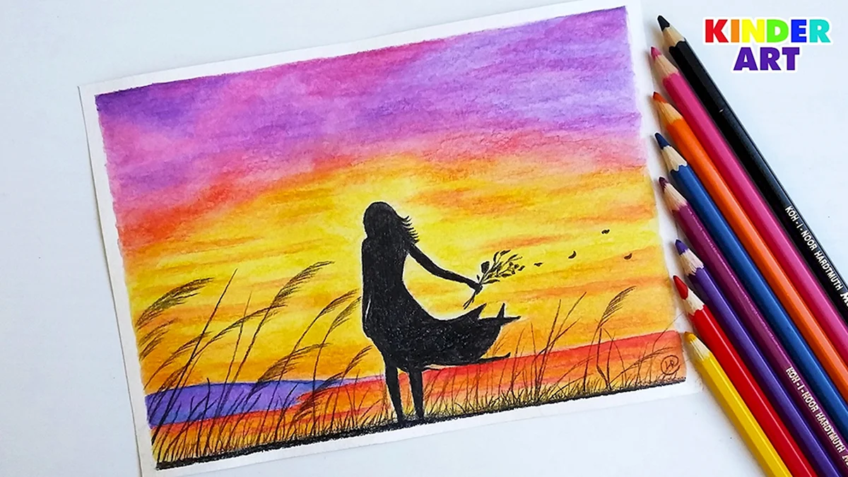 Рисунки для срисовки красками
