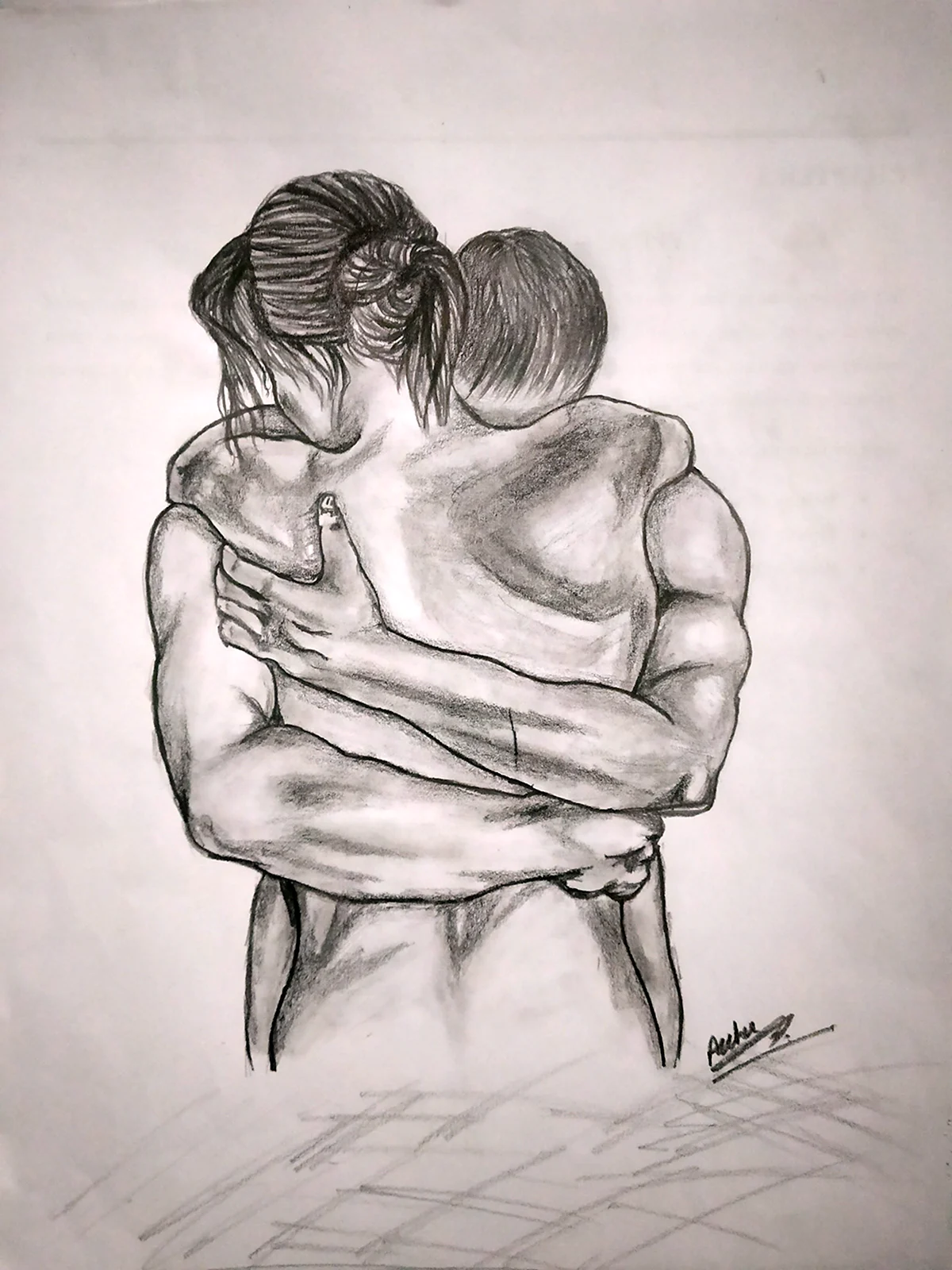 Рисунки карандашом чувства