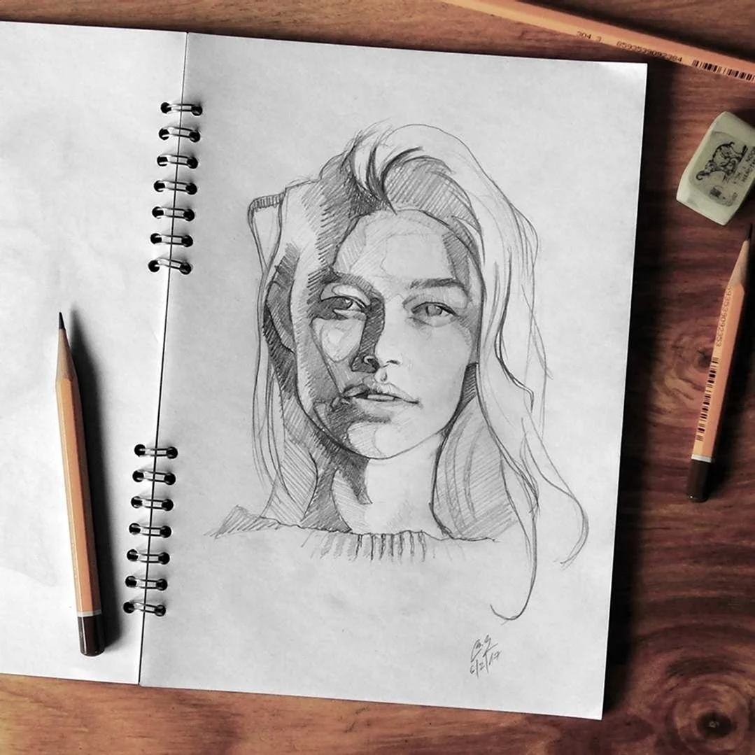 Рисунки сюв скейтчбуке