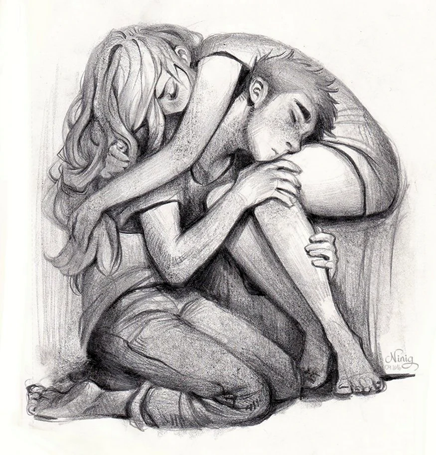 Рисунки влюбленных