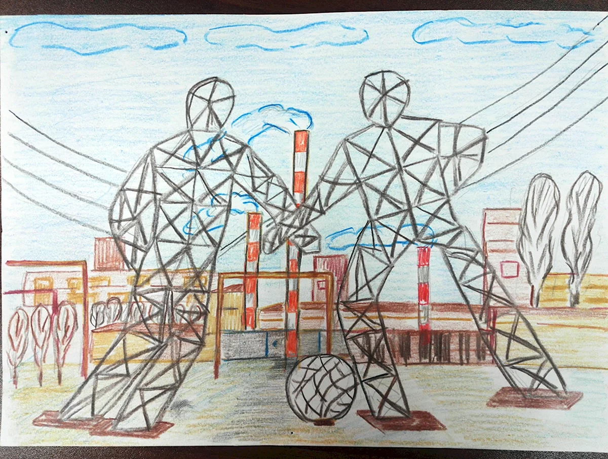 Рисунок ко Дню Энергетика