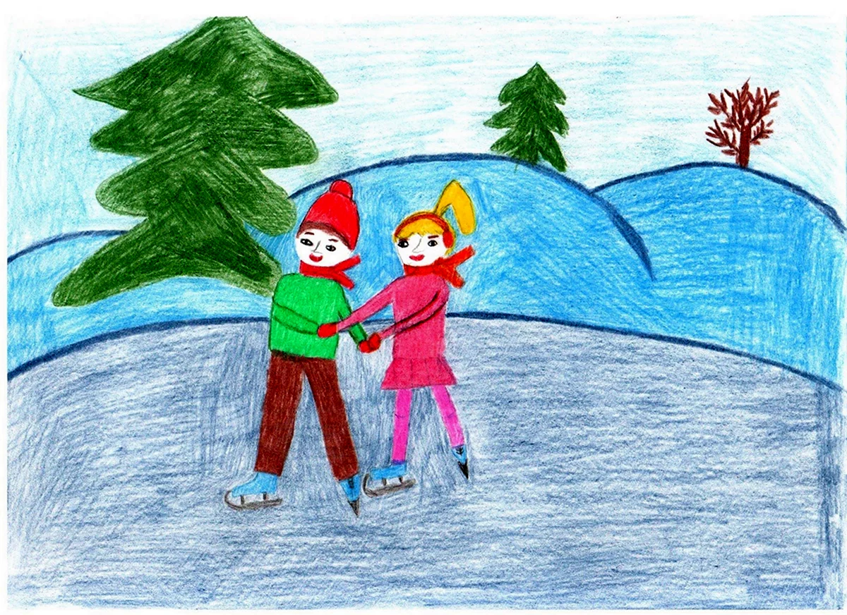 Рисунок мой любимы вид спотра