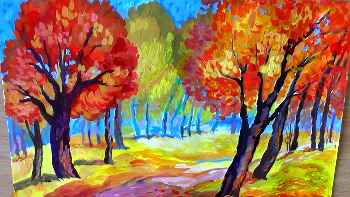 Рисунок осень