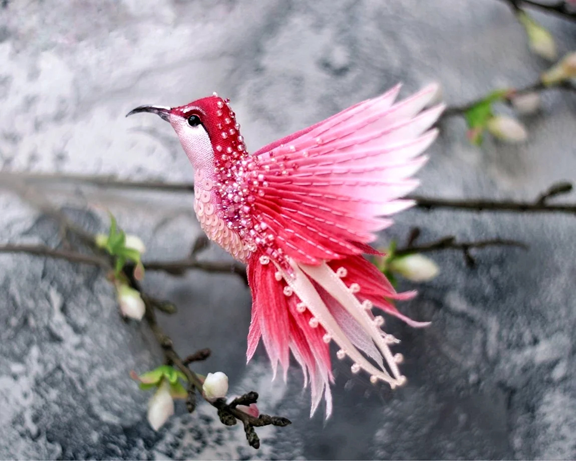 Колибри розовая