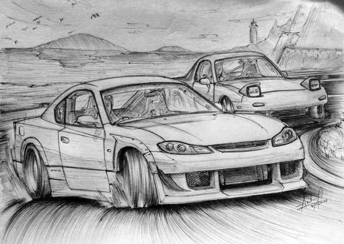 Silvia s15 карандашом
