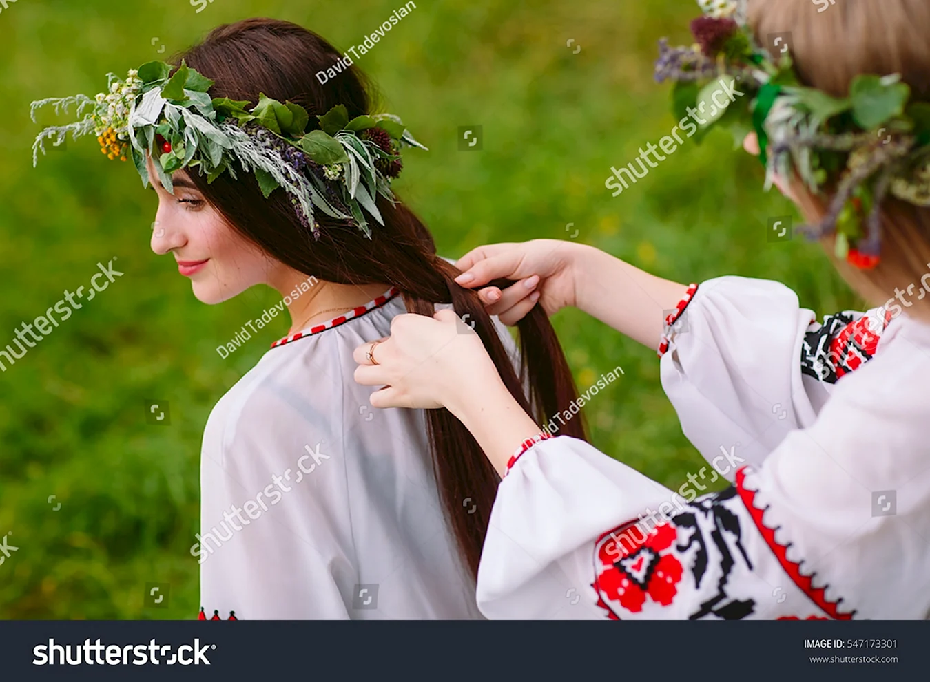 Славянские прически
