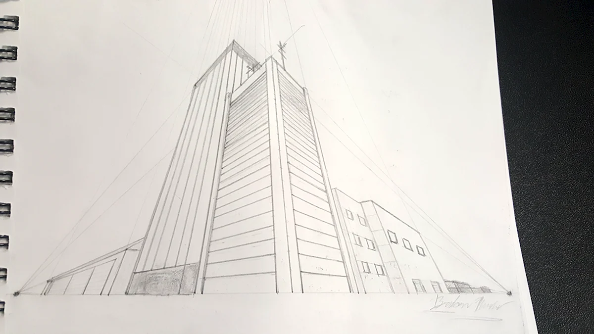 Современная архитектура карандашом