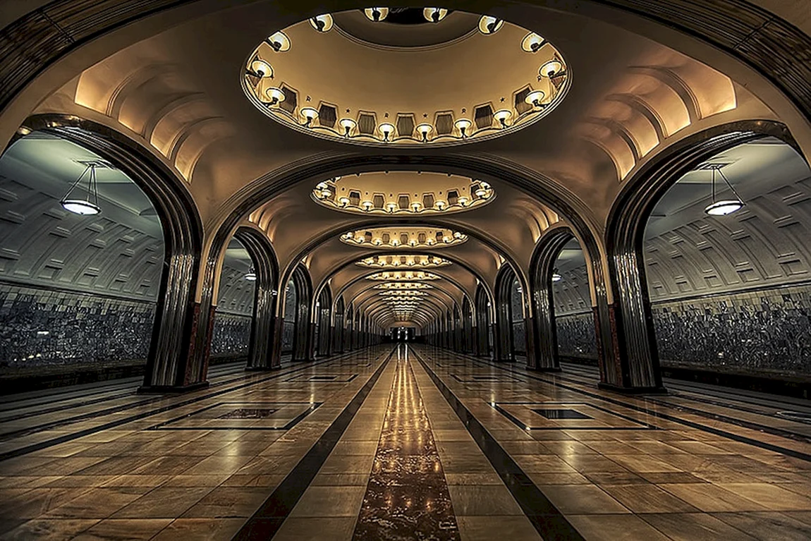 Самое красивое метро