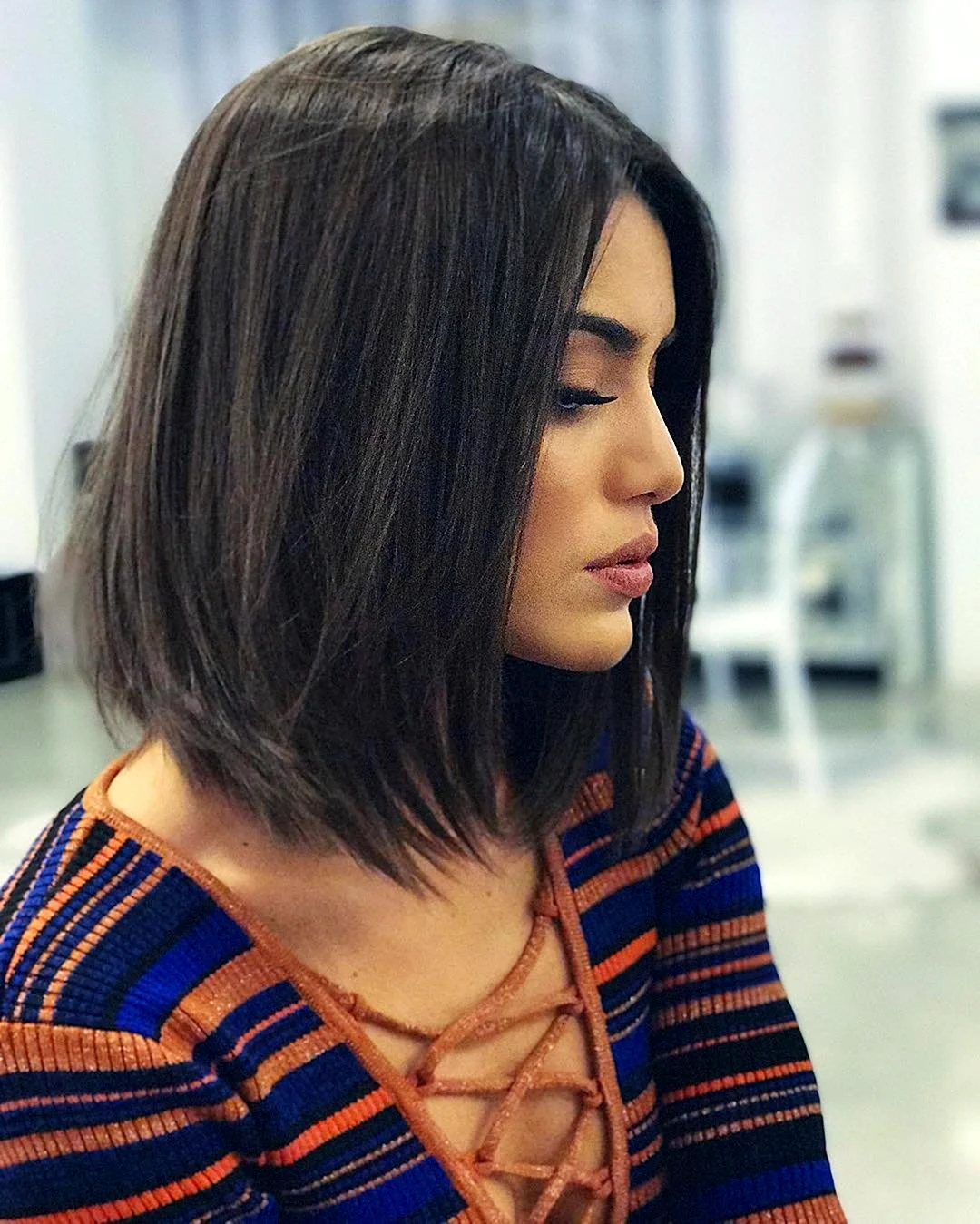 Стрижка Lob long-Bob