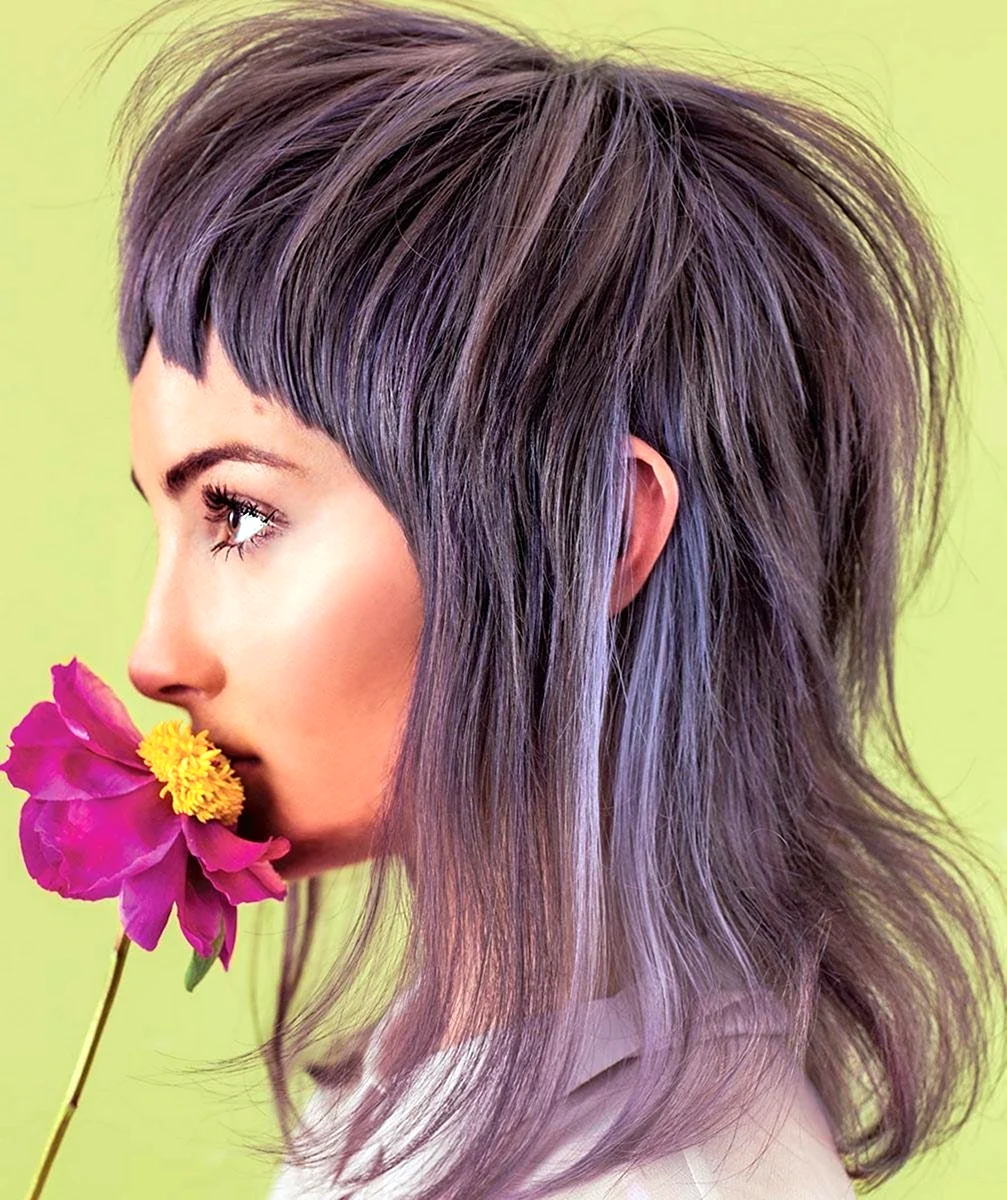 Стрижка «маллет» Mullet
