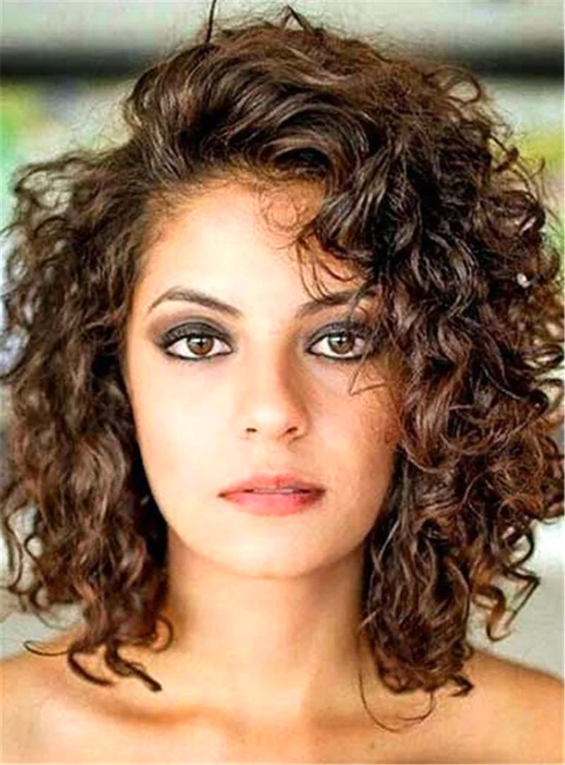 Стрижки на кучерявые волосы