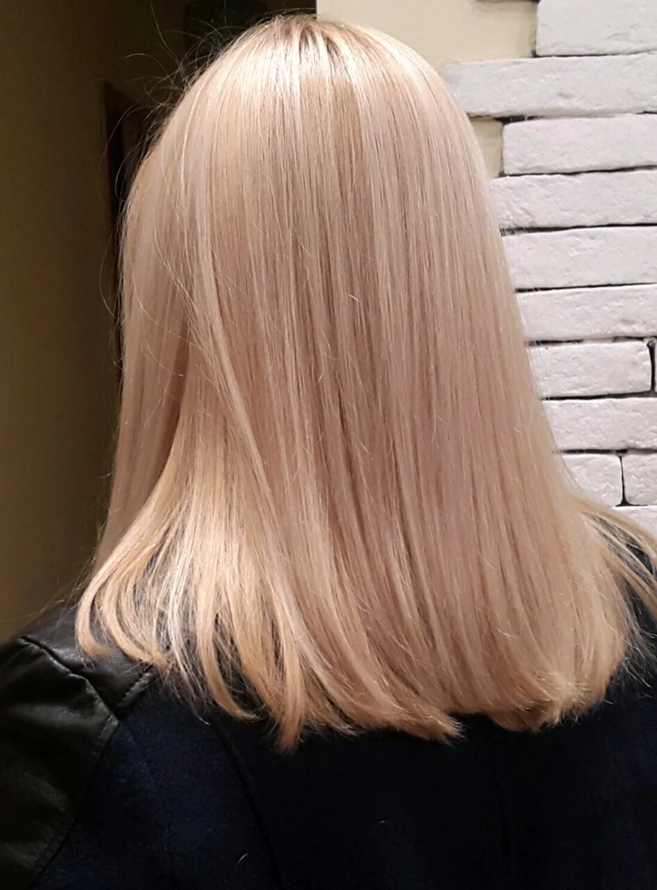 Молочный блонд цвет волос