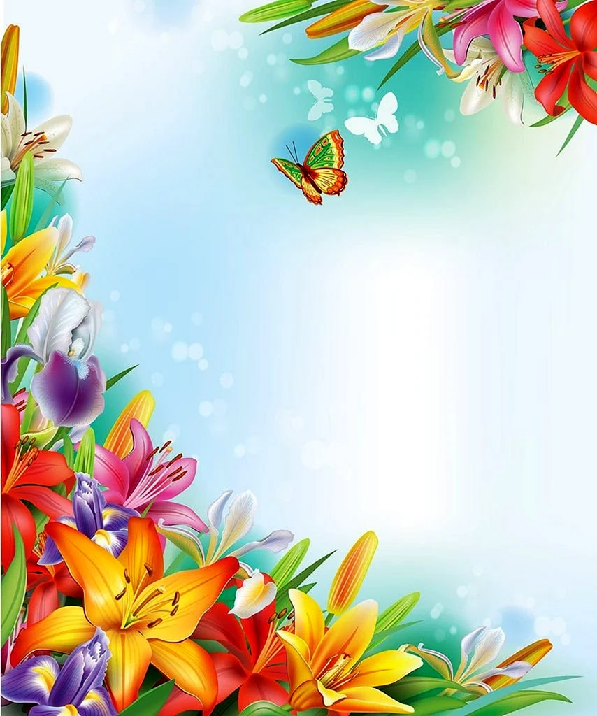Цветочный фон