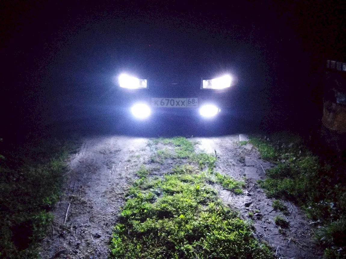 Туманки led Ближний Дальний 2110