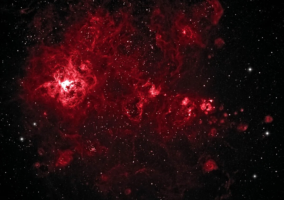 Туманность NGC 2070