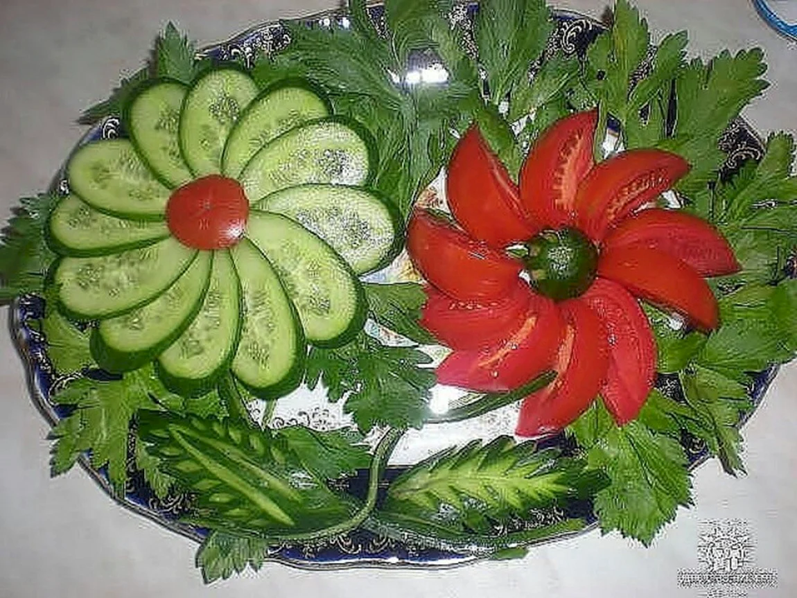 Украшение блюд