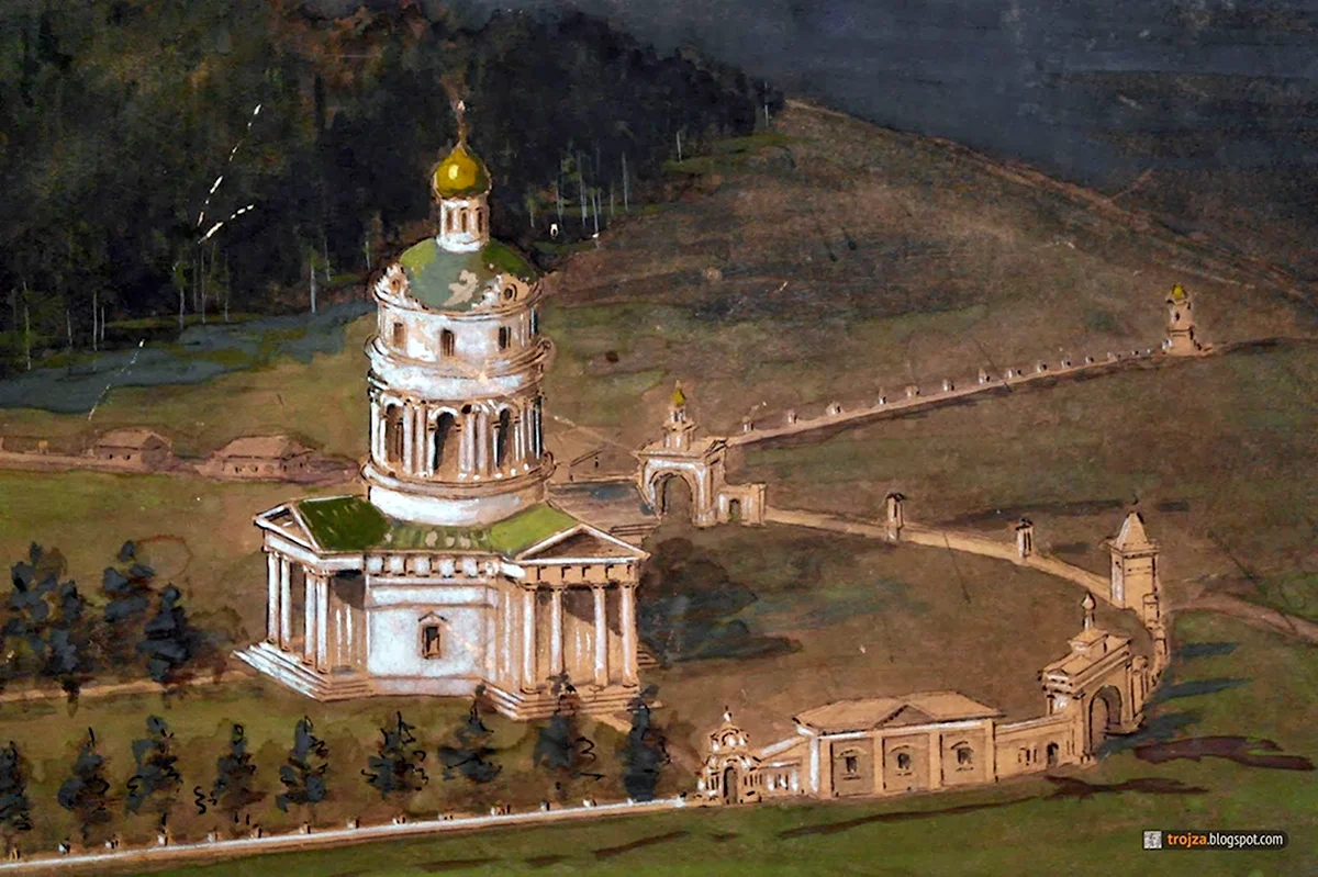 Усадьба Гребнево план