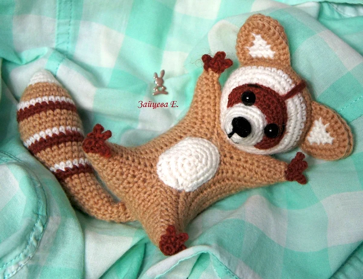 Вязаные игрушки для животных