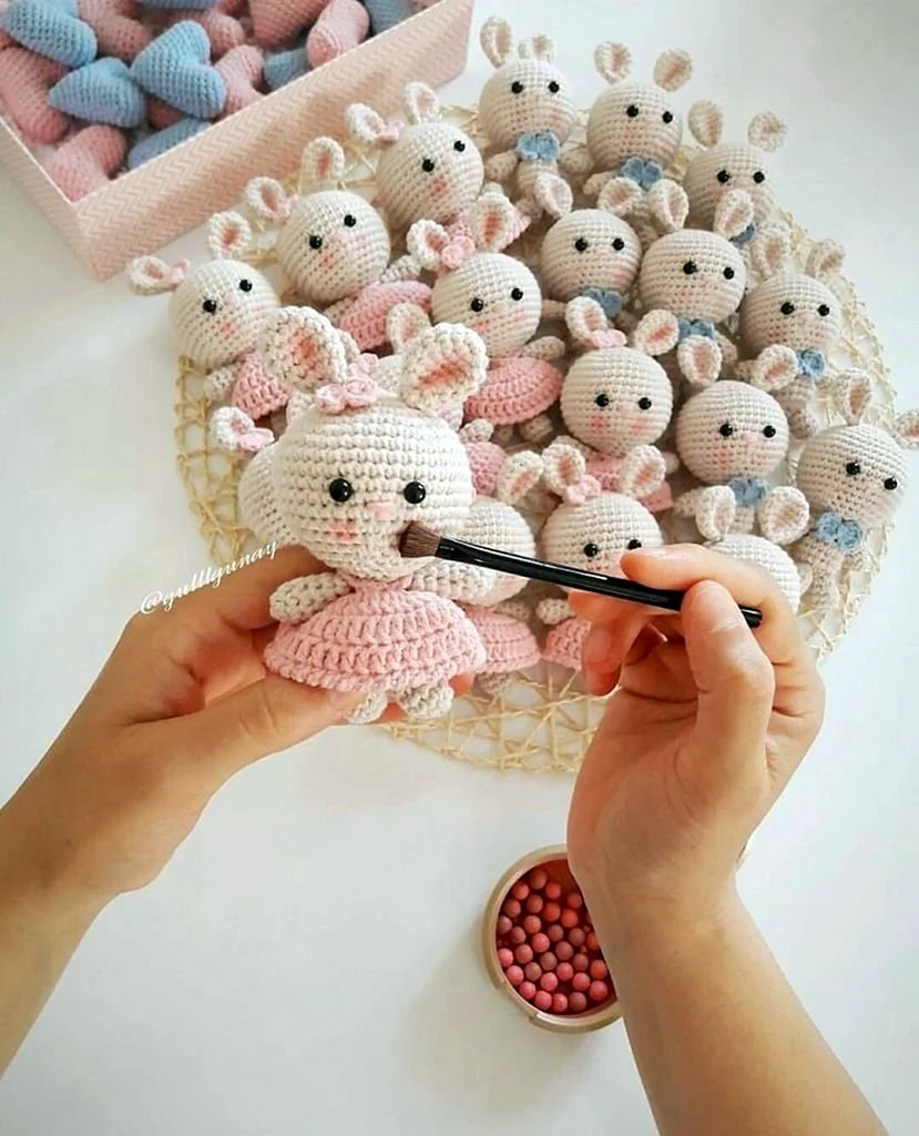 Вязаные игрушки Пинтерест