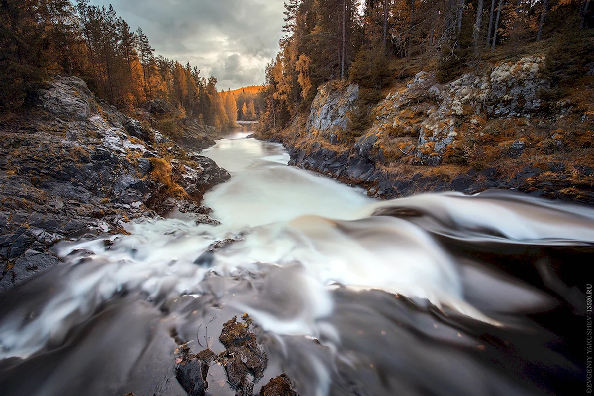 Водопад кивач (28 фото)