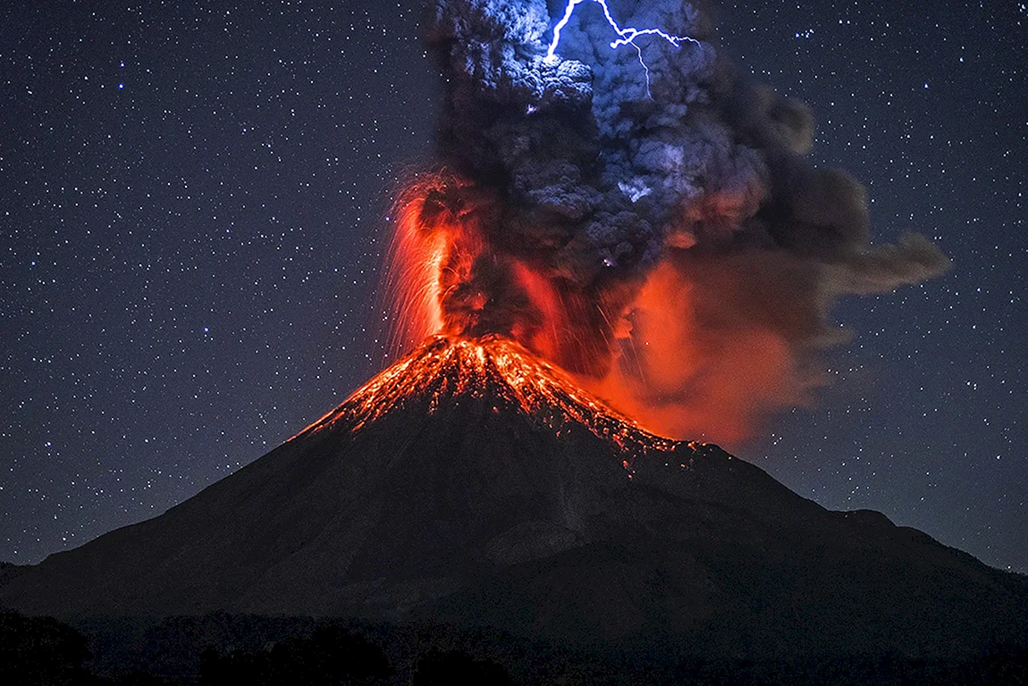 Самый красивый вулкан в мире