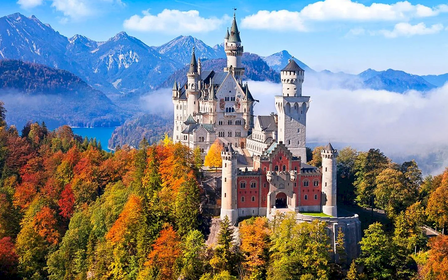 Замок в германии самый красивый