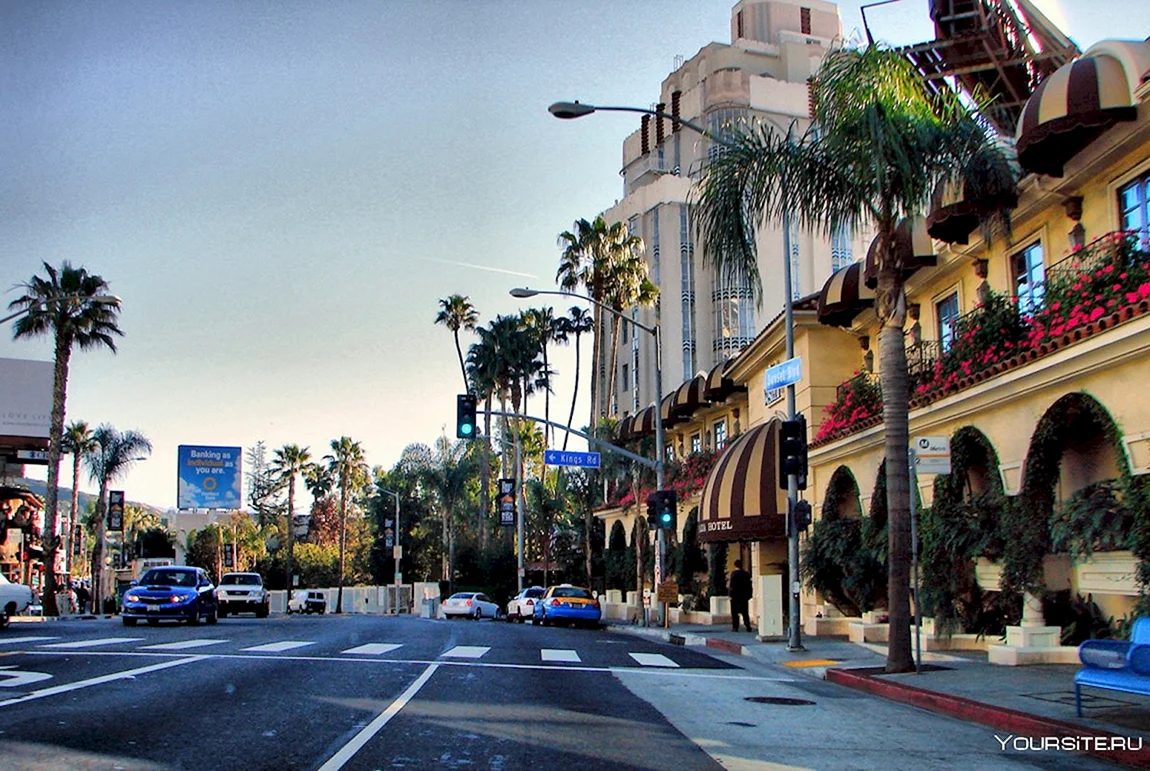 Красивые улицы лос анджелеса